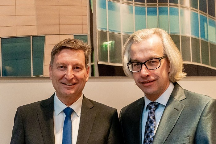 Holger Heckle und Dr. Hans Henning