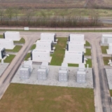 Batteriespeicher-Park Föhren in Rheinland-Pfalz (Foto: Schoenergie GmbH).