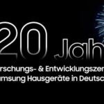Samsung feiert 20 Jahre Forschungs- und Entwicklungszentrum für Hausgeräte in Deutschland