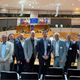 Die handwerkliche Organisation war in Brüssel zahlreich vertreten und nutzte die zwei Tage für Gespräche mit Mitgliedern des EU-Parlamentes sowie mit Vertreter/-innen unterschiedlicher EU-Kommissionen. Wichtige Themen waren dabei die Energie- und Digitalpolitik, aber auch die Berufsbildung (Foto: ZVEH).